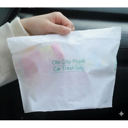 Pratik Su Geçirmez Oto Araba Çöp Poşeti 20 Adet