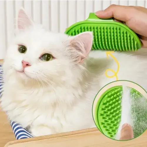 Hayvan Tüy Toplama Yıkama ve Köşe Kaşınma Silikon Fırçası