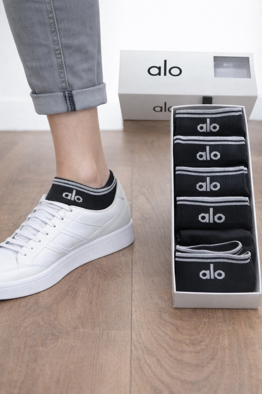 Alo Yoga Unisex 6'lı Çorap