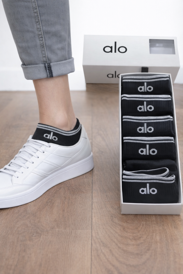 Alo Yoga Unisex 6'lı Çorap