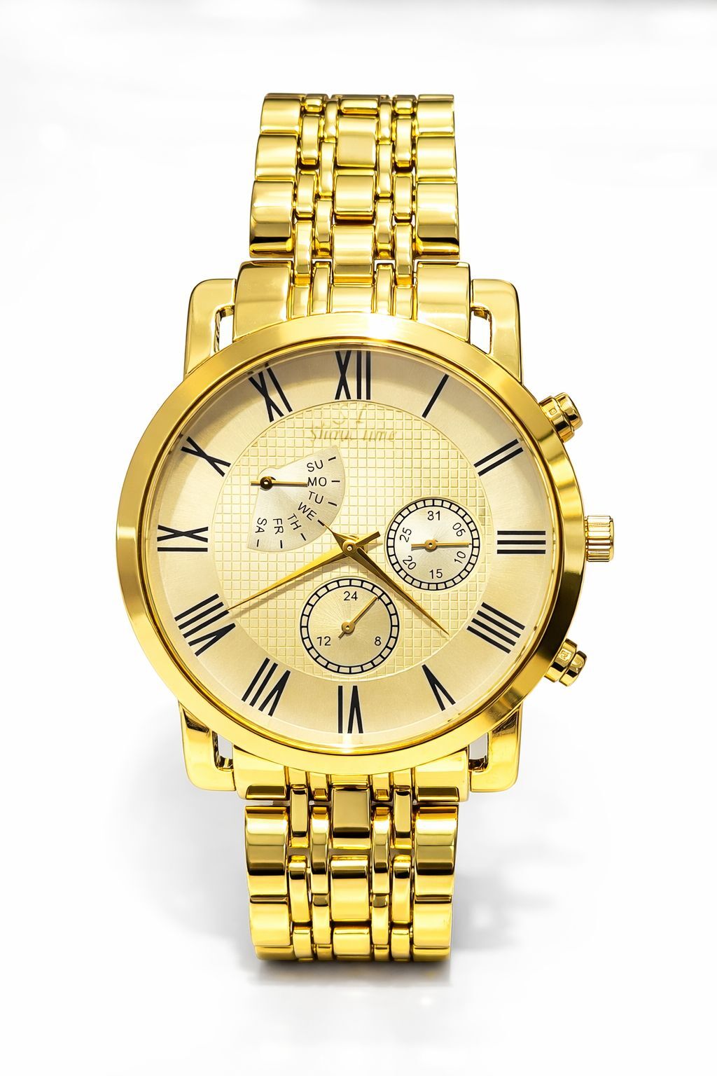 GOLD PASLANMAZ ÇELİK ERKEK KOL SAATİ