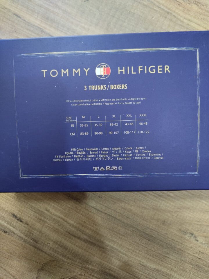 Tommy Hilfiger Siyah-Gri Premium Boxer+Parfüm
