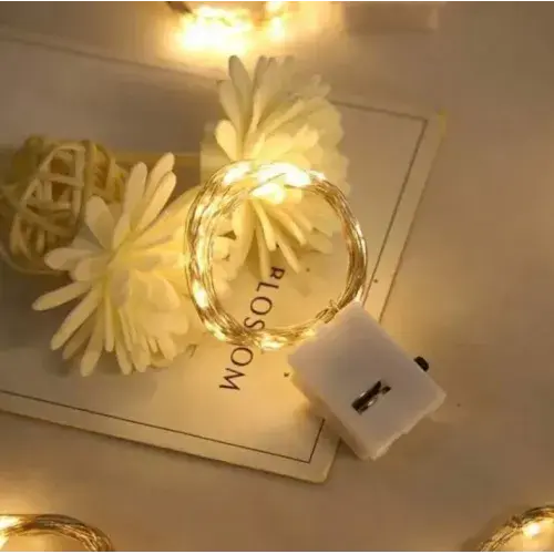 2m Pilli Peri Led Beyaz Işık