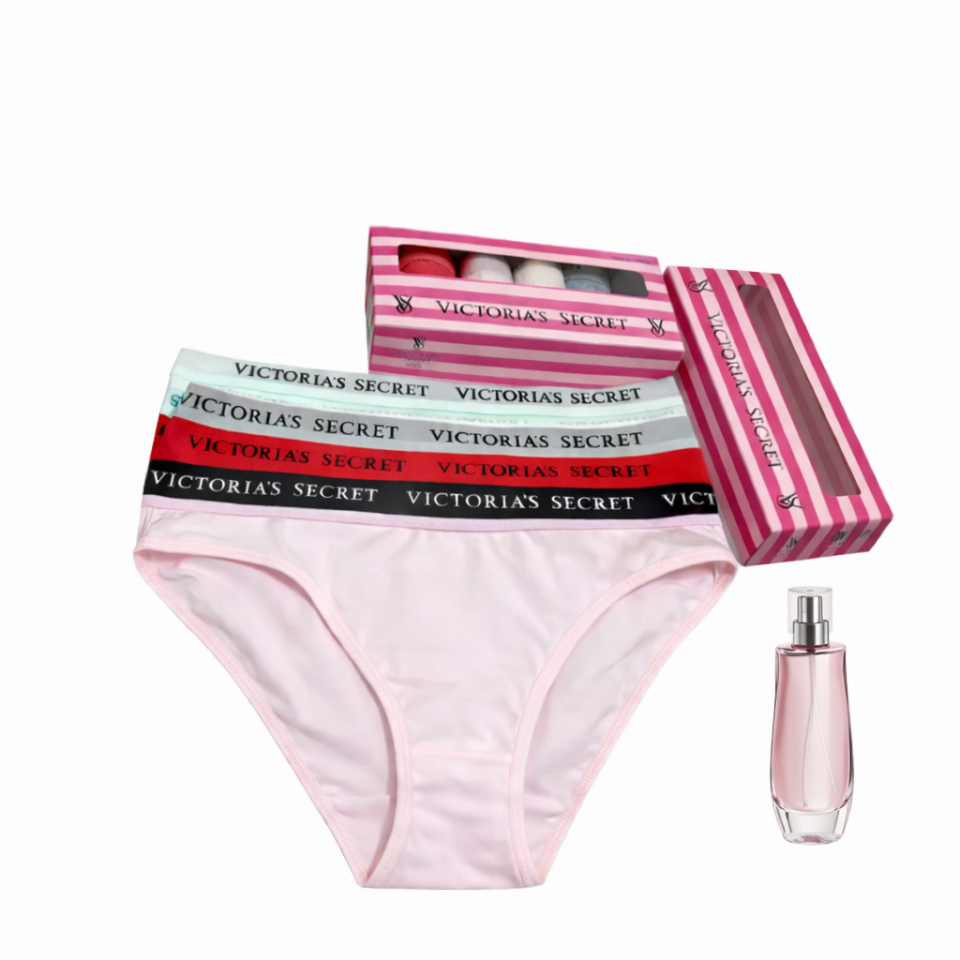 Victoria's Secret Premium 5'li Külot ve Parfüm