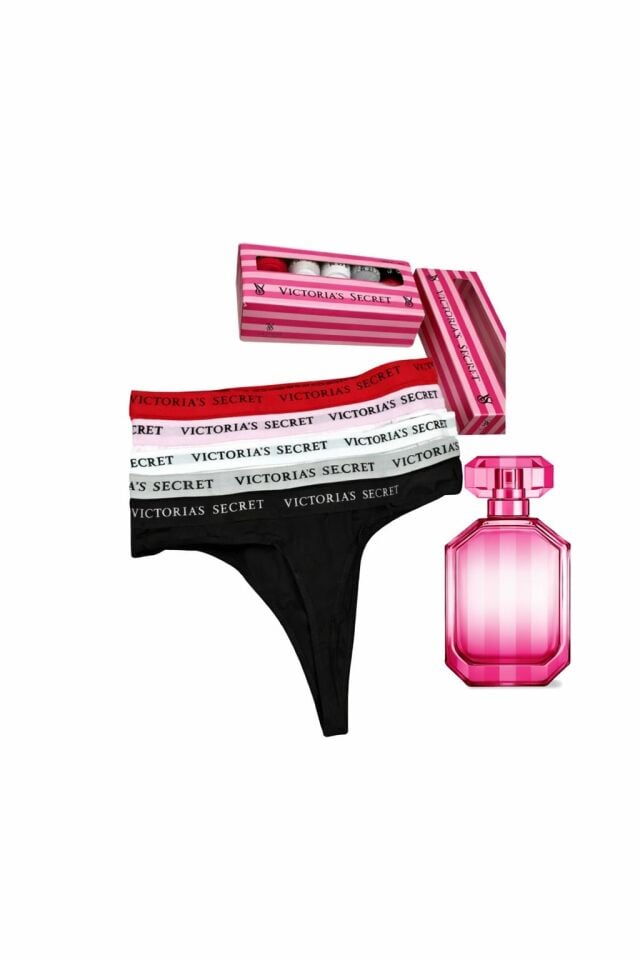 Victoria's Secret Premium 5'li Tanga+Parfüm