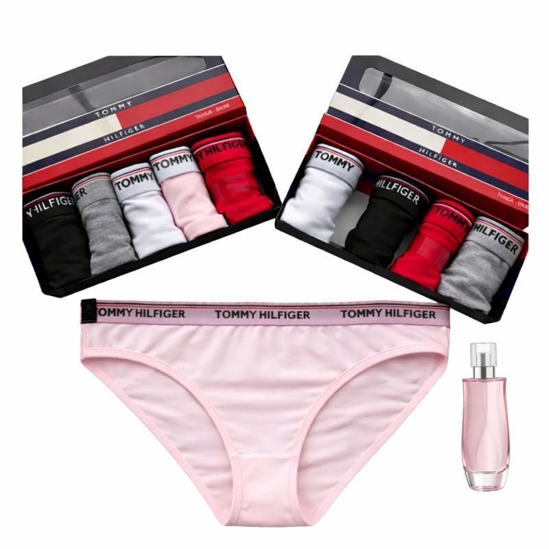 Tommy Hilfiger Premium 5'li Külot+Parfüm