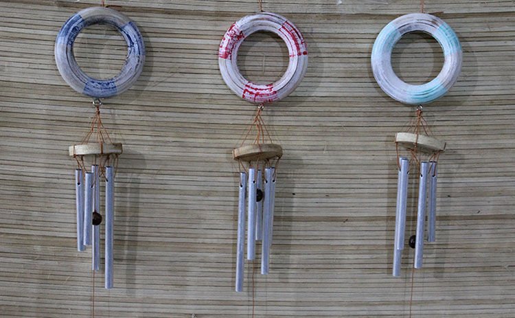 Üstü Ahşap Metal Çan Model 2