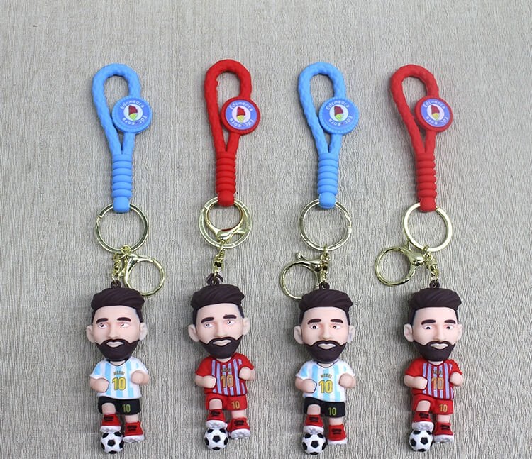Messi Silikon Anahtarlık