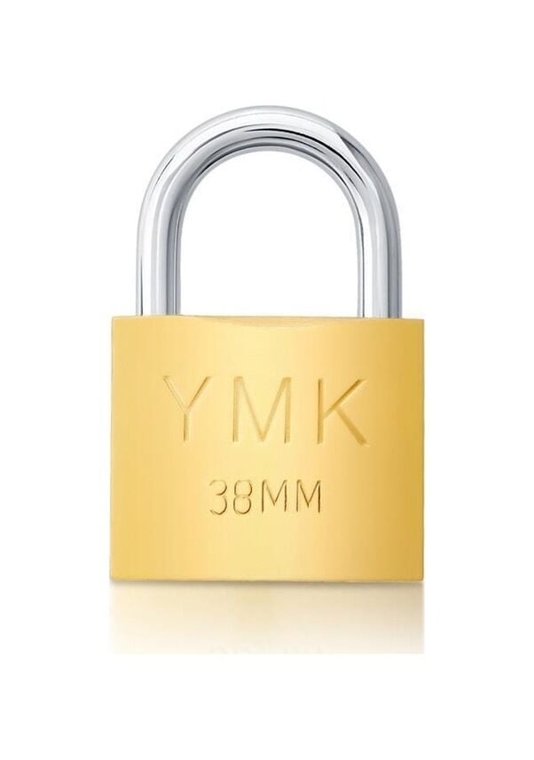 Asma Kilit Sarı Kısa 38 Mm Ymk-1238b