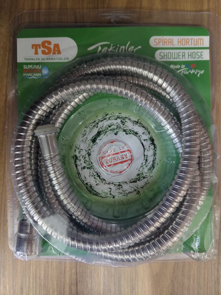 Tek Spiral Kordon Duş Hortumu