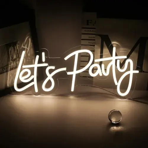 Let's Party Neon Led Tabela