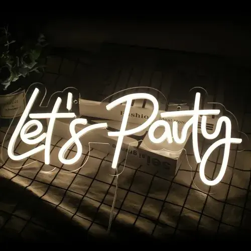 Let's Party Neon Led Tabela