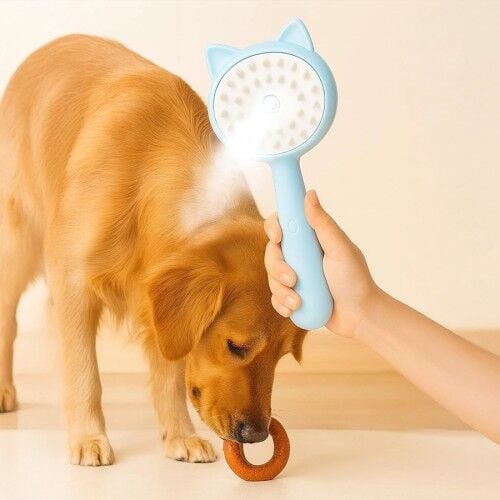 Kedi ve Köpekler İçin Buharlı Masaj Fırçası