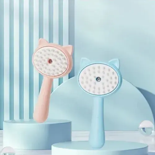 Kedi ve Köpekler İçin Buharlı Masaj Fırçası