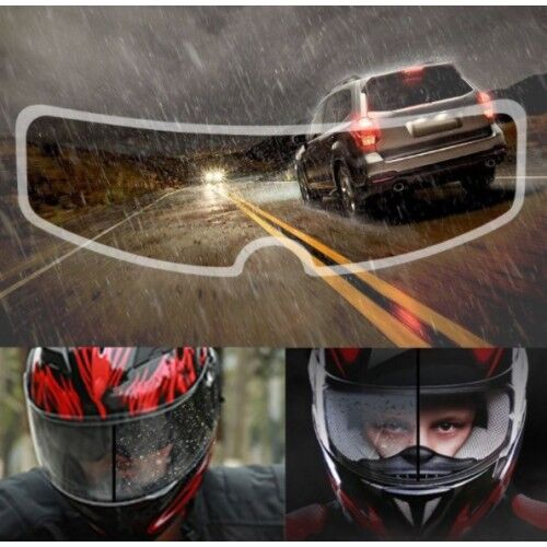 Motosiklet  Kaskı İçin Yağmur Kaydırıcı Film