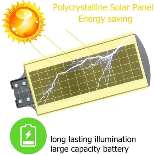 Güneş Enerjili Sokak Lambası 120 W