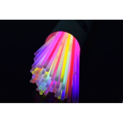 Karanlıkta Yanan Parlayan Fosforlu Glow Çubuk Bileklik 50 Adet