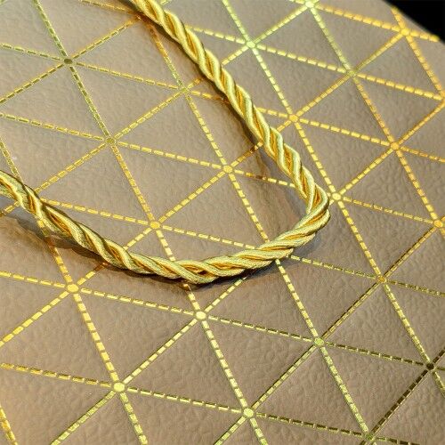 Mini Boy Gold Karton Hediye Çantası