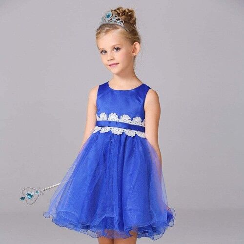 Karlar Ülkesi Elsa Mavi Kalpli Taç ve Mavi Asa Seti Çocuk Boy