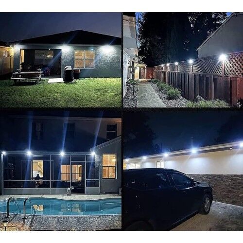 100 Led Dış Mekan Solar Aydınlatma Fotoselli Solar Lamba