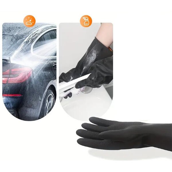 Siyah Renkli Endüstriyel Eldiven