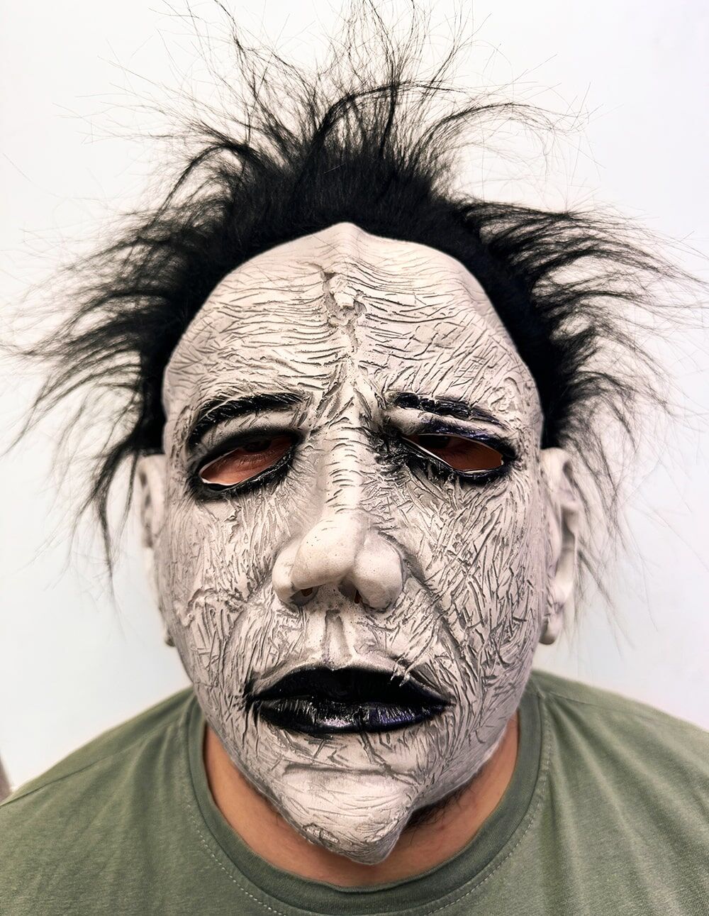 Michael Myers Siyah Saçlı Yüz Maskesi