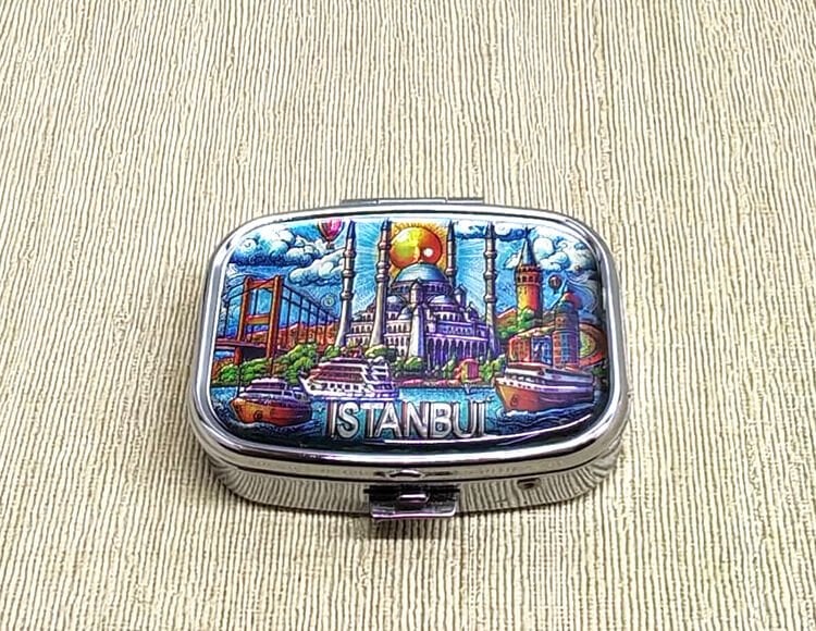 İstanbul Temalı İlaç Kutusu - Model 11