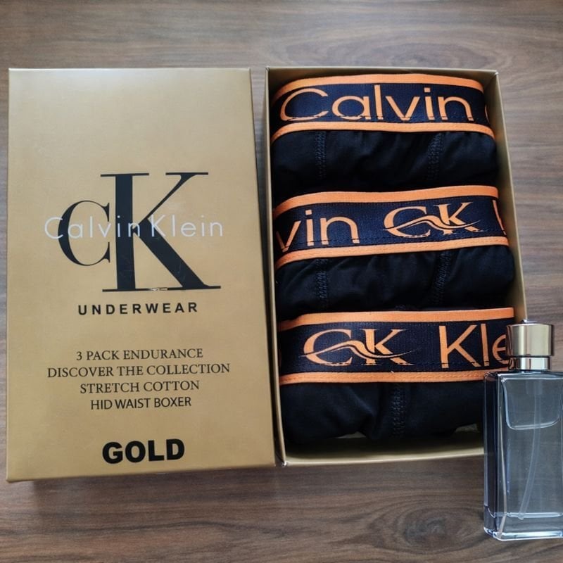 Calvin Klein Gold Premium Boxer+Parfüm
