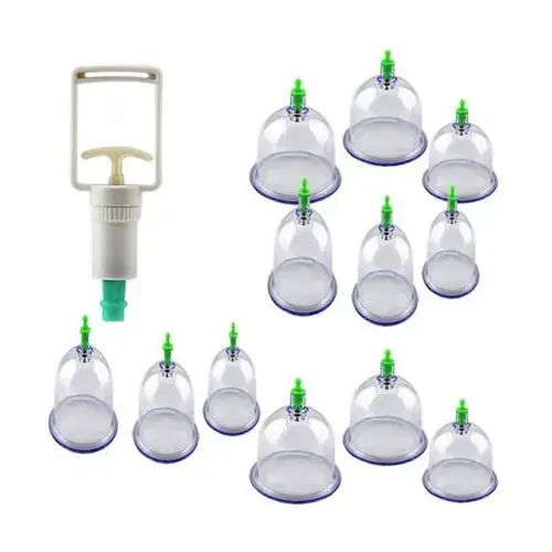 12'Li Hacamat Masaj Kupa Set