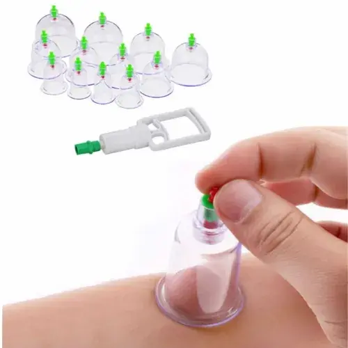 12'Li Hacamat Masaj Kupa Set