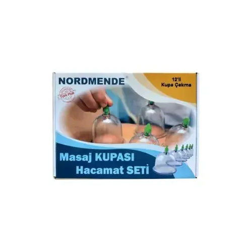 12'Li Hacamat Masaj Kupa Set