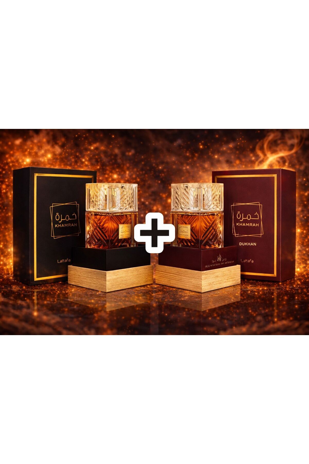 Khamrah ve Khamrah Dukhan 100ml Parfüm Seti 2'si Bir Arada