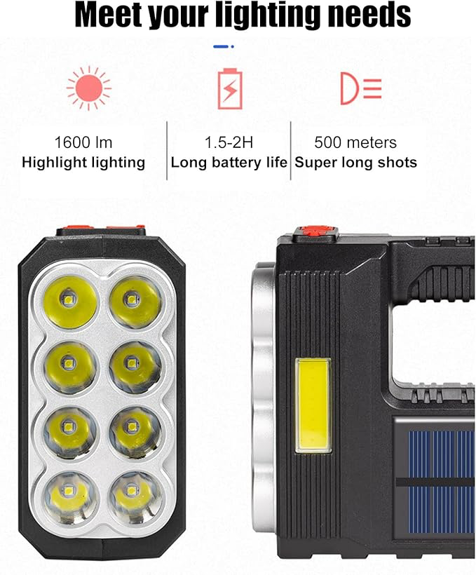 Güneş Enerjili Kamp Av Feneri