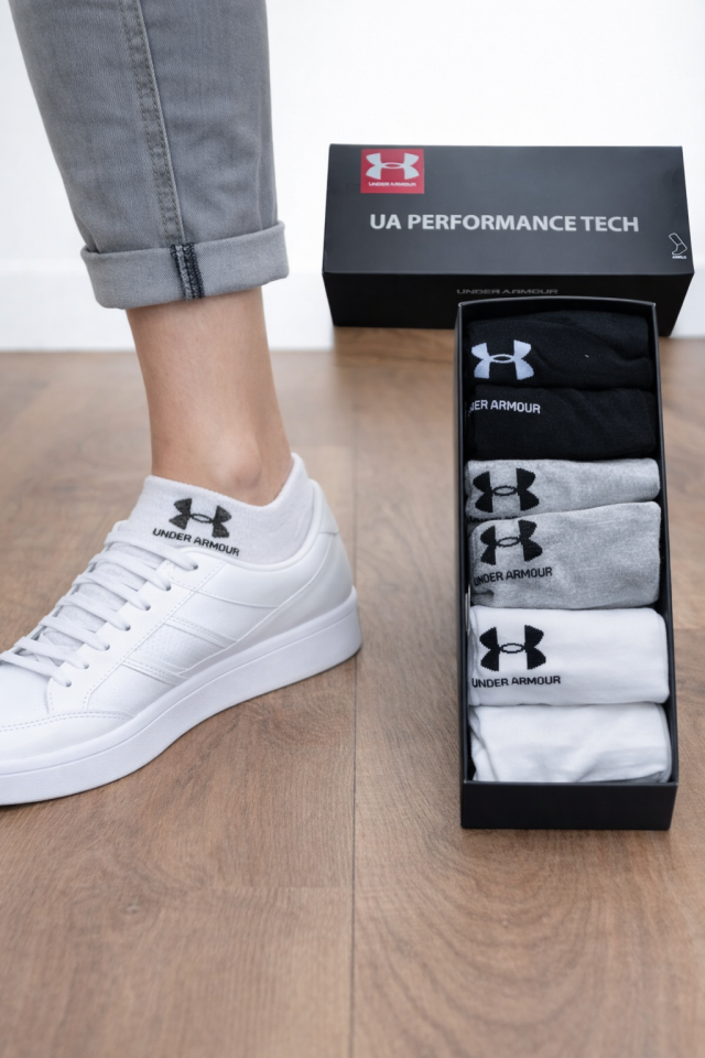 UA Performance Tech Unisex 6'lı Çorap