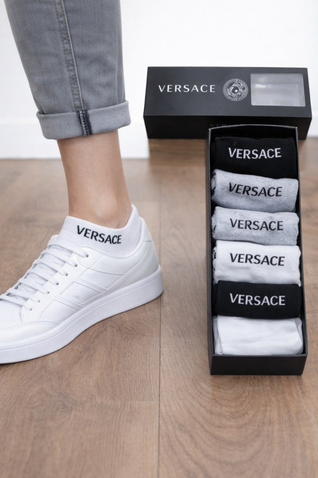 Versace Unisex 6'lı Çorap