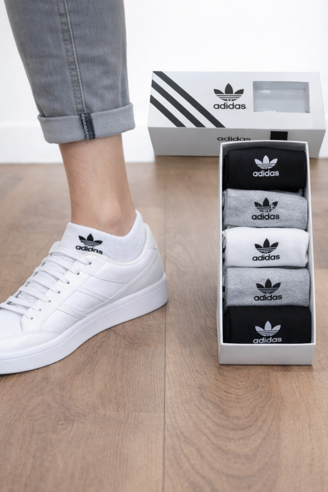 Adidas Unisex 6'lı Çorap