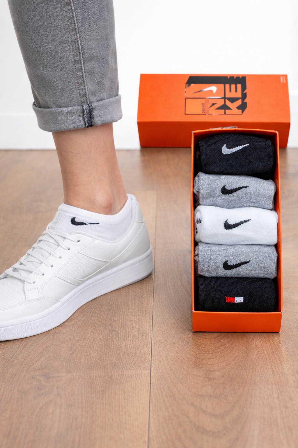 Unisex 6'lı Çorap nike