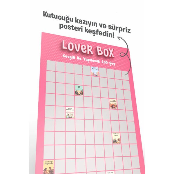 Sevgili ile Yapılacak 100 Şey - Kazı Kazan Posteri