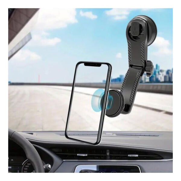 Manyetik 360 Derece Dönebilen Araç İçi Telefon Tutucu