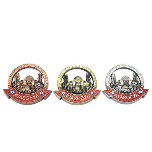 İstanbul Temalı Metal Magnet