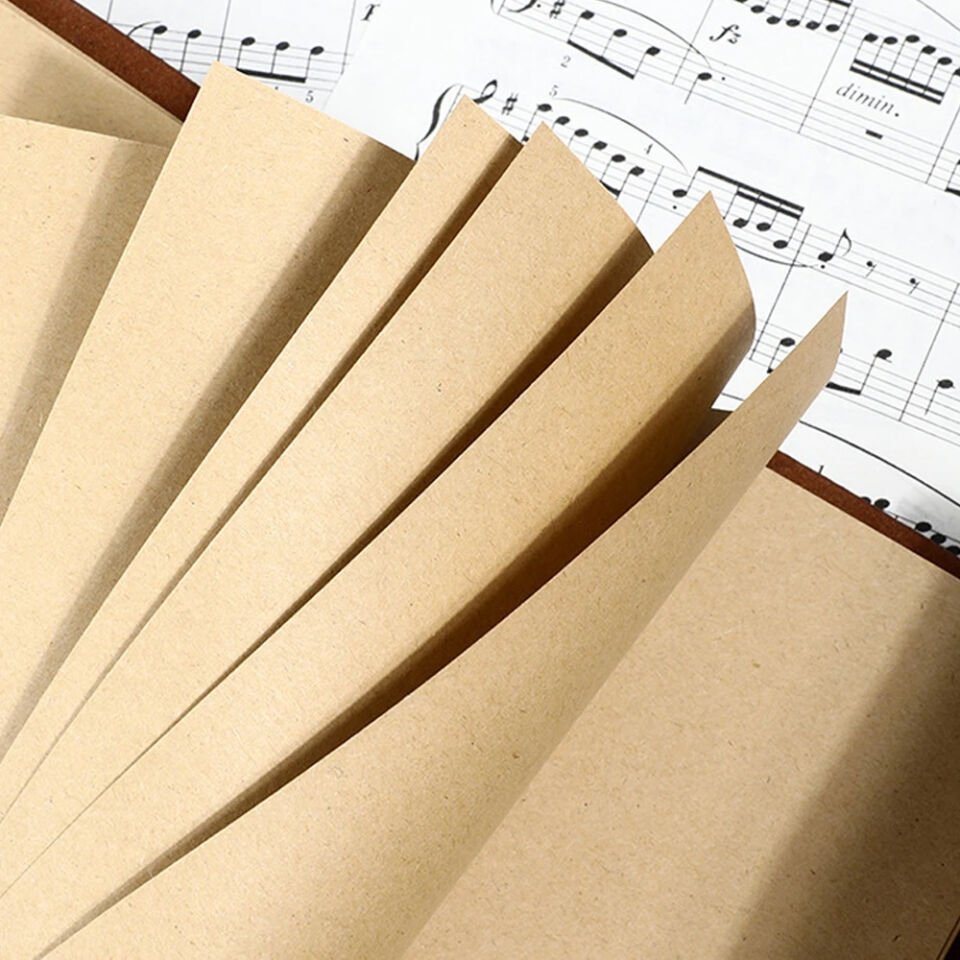 Yaprak Desenli Mor Deri Defter Ve Metal Roller Kalem Seti