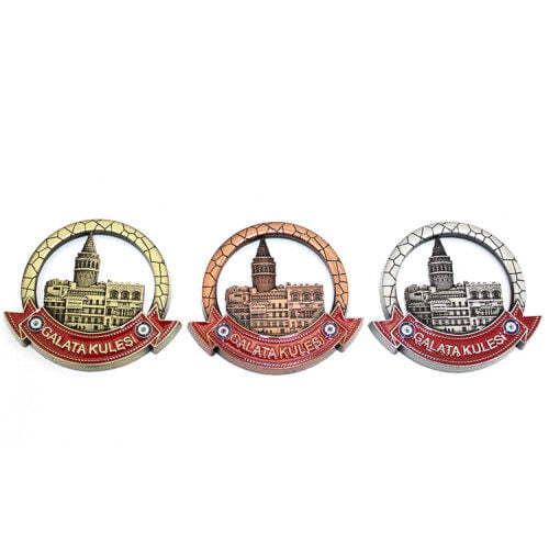 İstanbul Temalı Metal Magnet