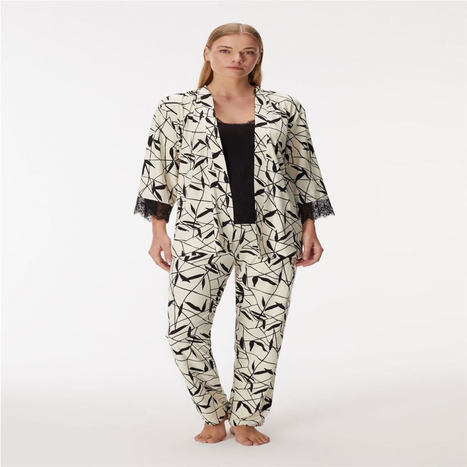 11419 Kadın Sabahlık, Atlet ve Pantolon Takım