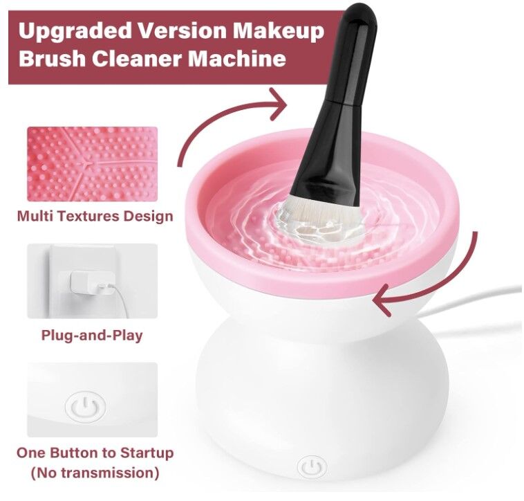Elektrikli Makyaj Fırçası Temizleyici