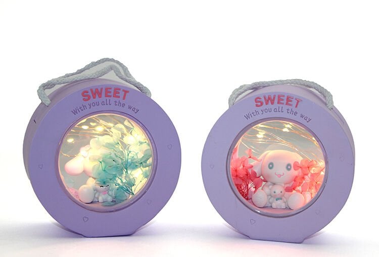 Polyester Hello Kitty Cinnamoroll Masa Üstü Lamba