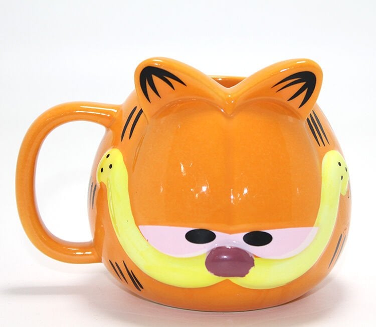 3D Garfield Tasarımı Porselen Kupa Bardak