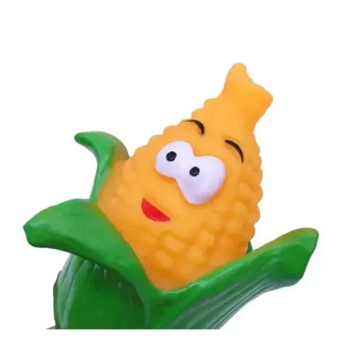 Sevimli Mısır Sesli Köpek Oyuncağı