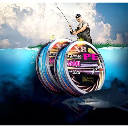 100 Metre Polietilen 8 Örgülü Profesyonel Olta Misinası