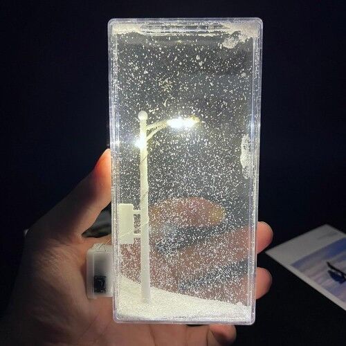 Sokak Lambalı Kar Küresi