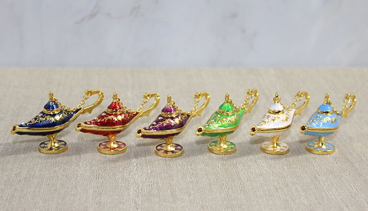 Swarovski Minyatür Alaaddin Sihirli Lambası